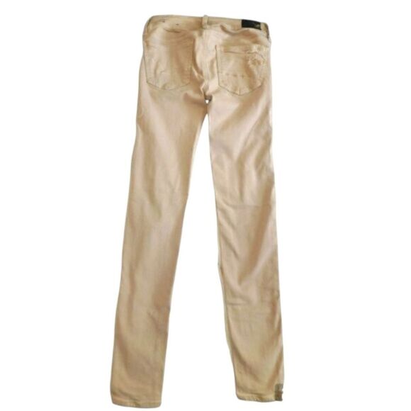 American Eagle twill distressed skinny jeans - Picture 4 of 8